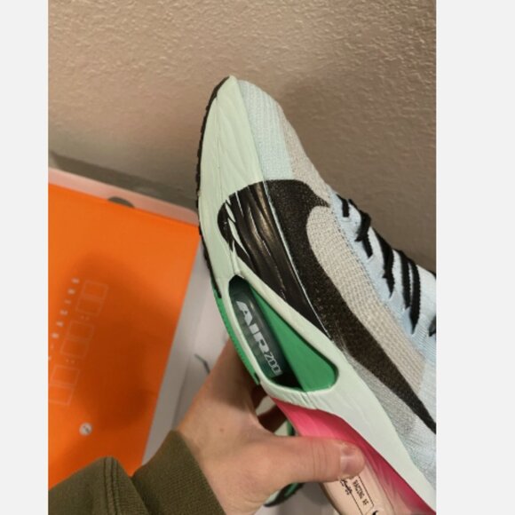 Nike Air Zoom Alphafly NEXT% 3 'Glacier Blue Mint Foam' FAST SHIPPING - Picture 3 of 8